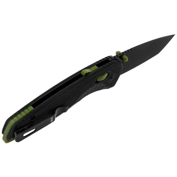 SOG Aegis AT Tanto 3.13" Folding Pocket Knife (Black & Moss) M119-11410941