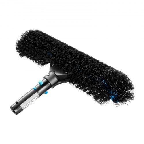 Pool Brush Head, 20 Inch Scrub Brushes with Nylon Bristles and Aluminum Pole Connector, Heavy Duty  E415-BCGYCQJTJYCSX49OS001V0