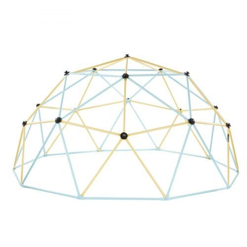 Climbing Dome, 10FT Geometric Dome Climber, 1000LBS Loading Jungle Gym Playground with 2 Basketball E415-JHPDZJ10FTLQDD2DJ001V0