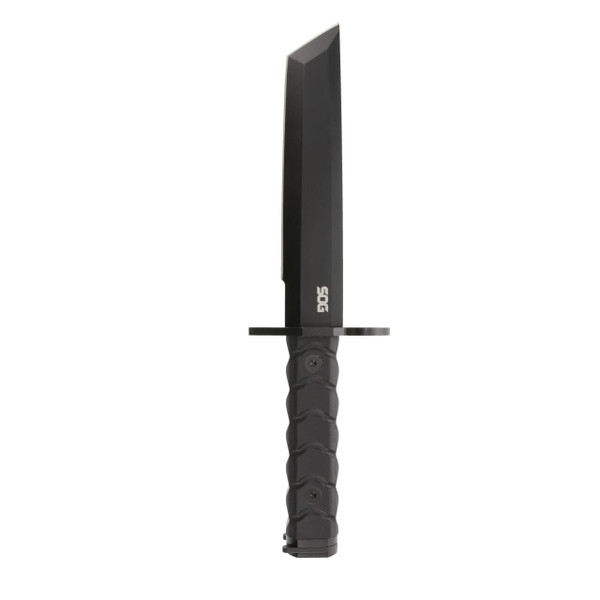 SOG BAR15T Bayonet Fixed Blade Knife 7.1" Black PVD Tanto Blade Black M119-BY1001BX