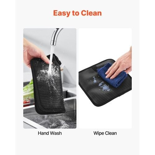 Pot Holders, Heat Resistant to 500?°F with Ribbed Soft Anti-Slip Silicone Strips, 100% Cotton 9.06  E415-GDGJM2JT0000DXMLM001V0