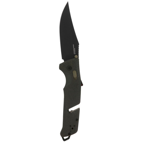 SOG Trident AT 3.7" Folding Pocket Knife (Olive Drab) M119-11120341