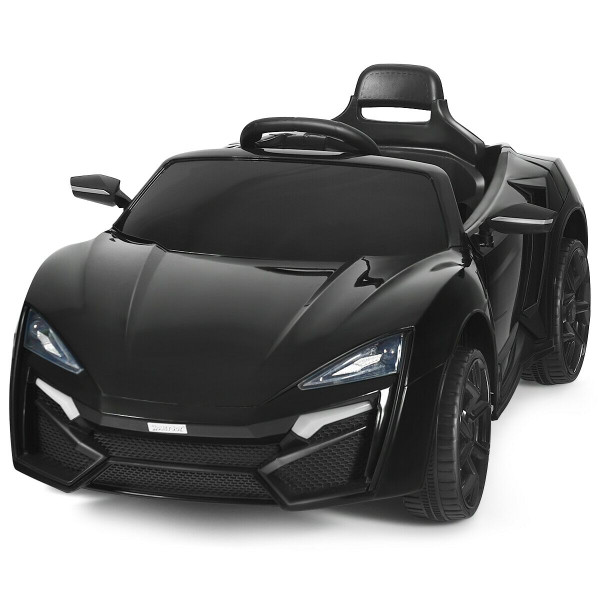 12V 2.4G RC Electric Vehicle with Lights-Black - Color: Black D681-TY327676BK