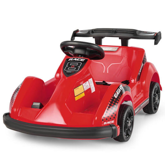6V Kids Ride On Go Cart with Remote Control and Safety Belt-Pink B593-TQ10105US