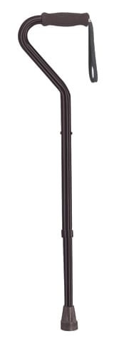 Bariatric H/D Offset Cane Alum Adjusts from 37 - 46   (Tall) B731-1608C