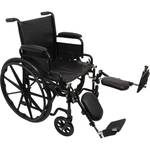 ProBasics K1 Ltwt Wheelchair 18 x16  Seat  Flip DA  ELR B731-WC11816DE