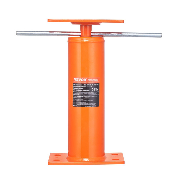 House Floor Jack, 12"-16" Height Range, 9700 lbs Max Load Capacity, Adjustable Support Beam Basemen E415-DBZCQJD1216IVKQT4V0