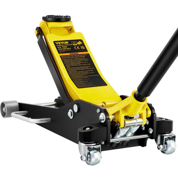 3 Ton Low Profile Aluminum Steel Racing Floor Jack Dual Pump Lift Car Auto E415-SGWSQJDLTSG3T41DVV0