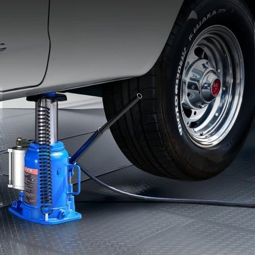 Air Hydraulic Bottle Jack, 32 Ton (70546.9 lbs) Capacity, 10-16.3 Inch Lifting Range, Pneumatic/Man E415-PSQJDLSMBQDS4WEC1001V0