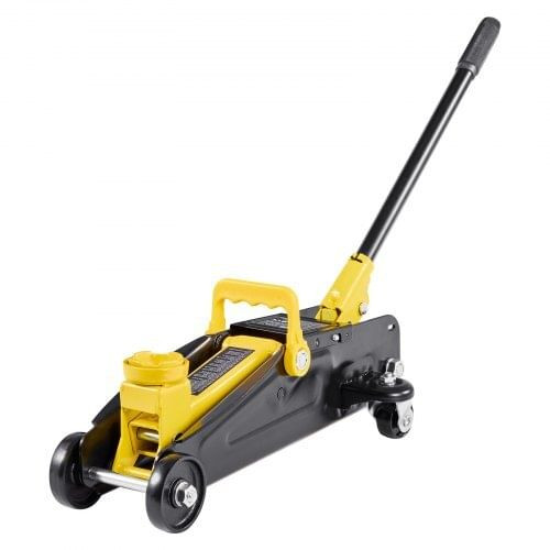 Low Profile Floor Jack, 1.5 Ton (3300 lbs) Capacity, Steel Racing Floor Jack with Single Piston Qui E415-WSQJDTZ15TDD8UTAB001V0