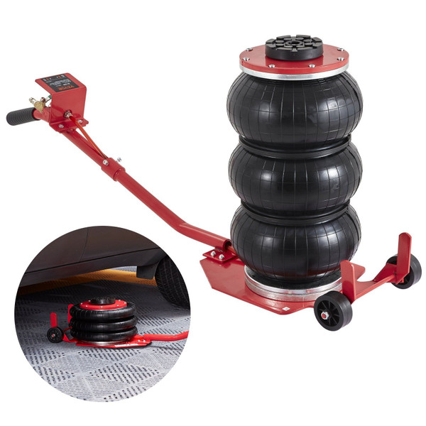  Air Jack, 3 Ton/6600 lbs Triple Bag Air Jack, Airbag Jack with Six Steel Pipes, Lift up to 17.7 in E415-QNQJDDBSZB3T6S7CKV0