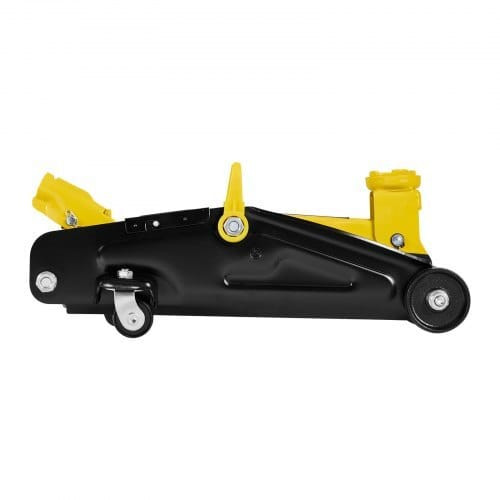 Low Profile Floor Jack, 2 Ton (4400 lbs) Capacity, Steel Racing Floor Jack with Stands, Single Pist E415-WSQJDTZ2TDDLL18CP001V0