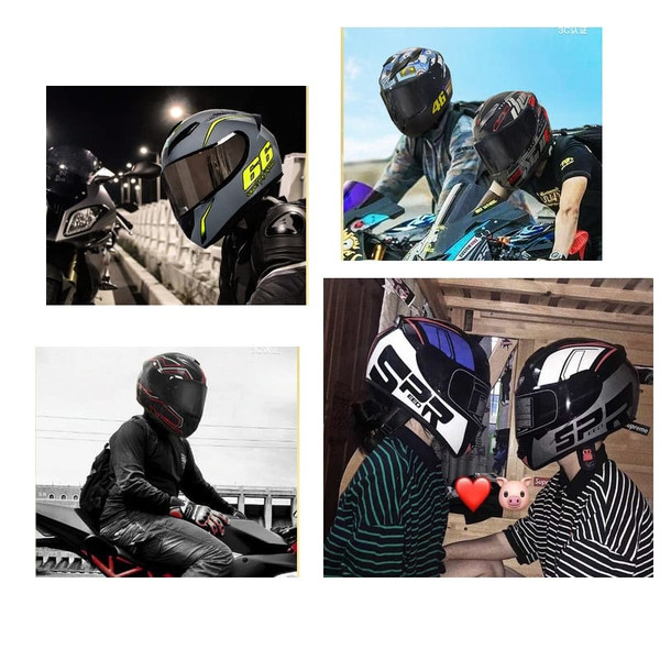 Motorcycle Helmet cool Modular Moto Helmet With Inner Sun Visor Safety Double Lens Racing Full Face K484-PAU_0BJ2QA4N
