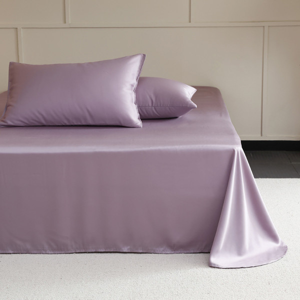 Color: Aroma Purple, Size Specification: 245x270cm - Tencel Single Monofilament Soft Single Bed Dou Q119-CJYD255669554BY