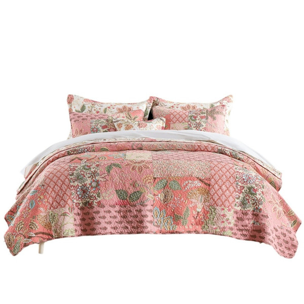 Pattern: Pink, Size Specification: 280X300cm - Pure Cotton Original Handmade Real Pure Cotton Retro Q119-CJYD256561403CX