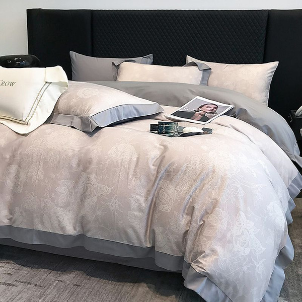 Pattern: Miaoyan, Size Specifications: Suitable For 200cm Bed - American-style High-grade 100-piece Q119-CJCS195811127AZ