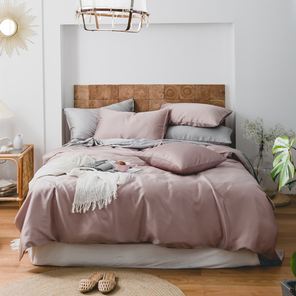 Color: Roaming Pink, Please Input: 2.0m flat sheet 4pcs - Four-piece Set Light Luxury Summer High S Q119-CJYD231655328BY