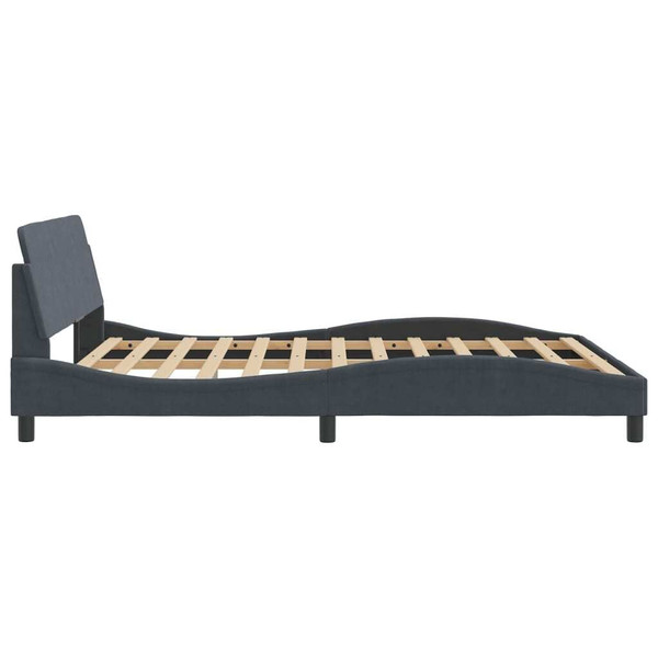 Bed Frame Dark grey A949-3207676