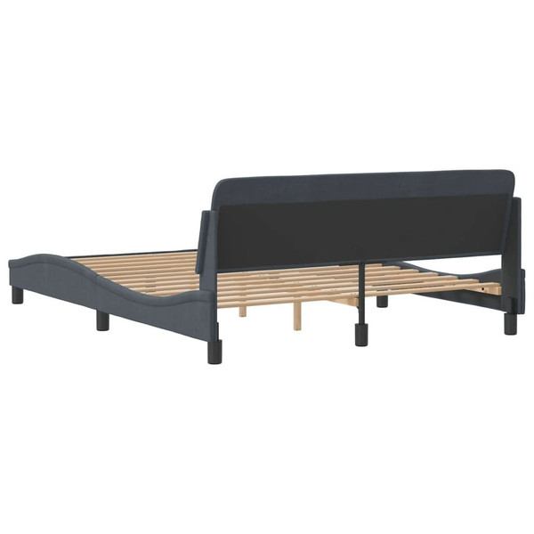 Bed Frame Dark grey A949-3207676