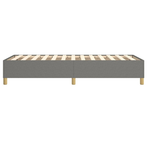  Box Spring Bed Frame Dark Gray Twin XL Fabric (US Only) A949-3120997
