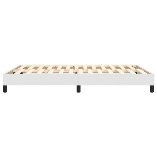  Bed Frame White Faux leather, plywood, engineered wood Queen A949-3120731