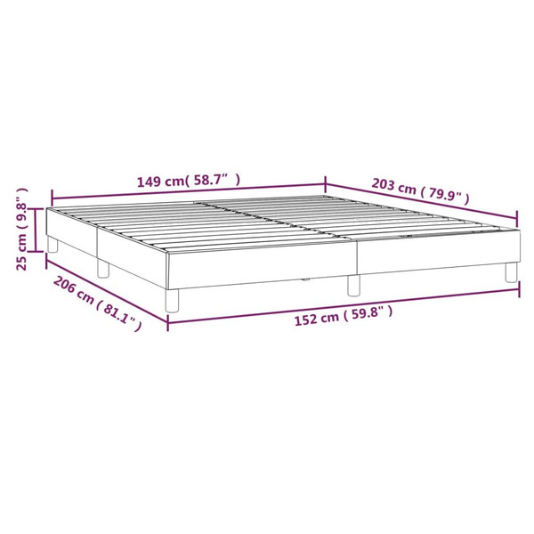  Bed Frame White Faux leather, plywood, engineered wood Queen A949-3120731