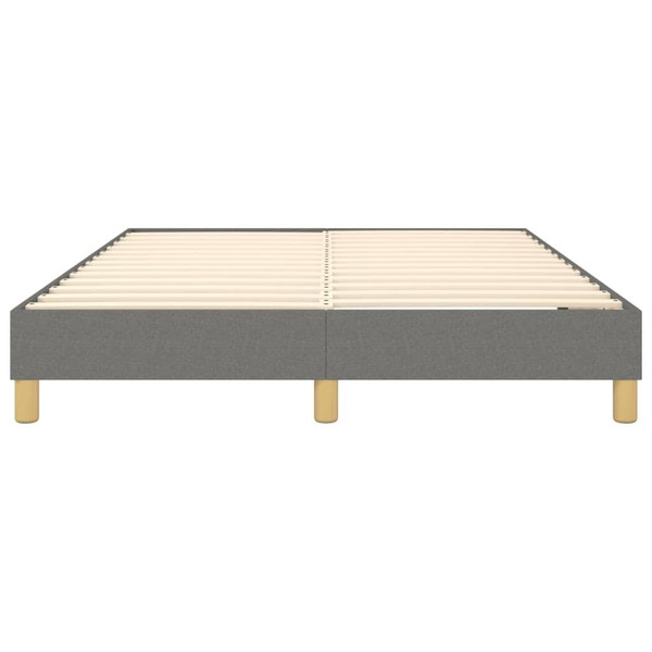 Bed Frame Dark Gray Fabric (100% polyester), plywood, engineered wood A949-3120653