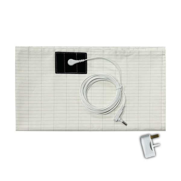 Power Supply: UK, Size: 153x203cm - Conductive Anti-fatigue Anti-static Grounding Silver Fiber Bed  Q119-CJYD244998215OL