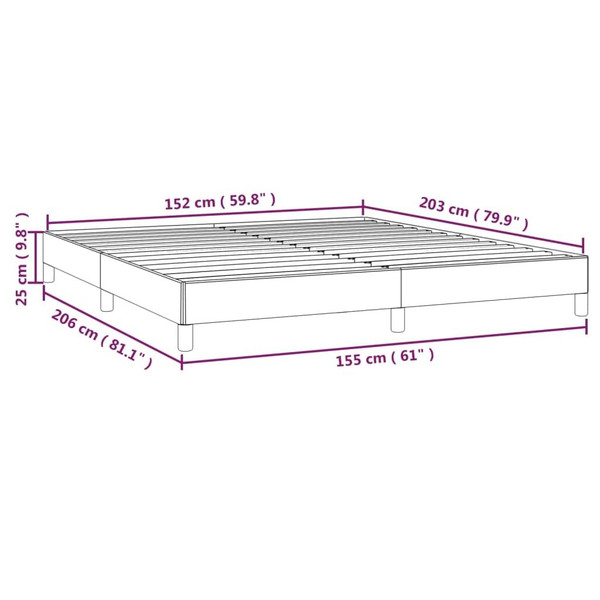  Bed Frame Black Faux leather, plywood, engineered wood Queen A949-346934