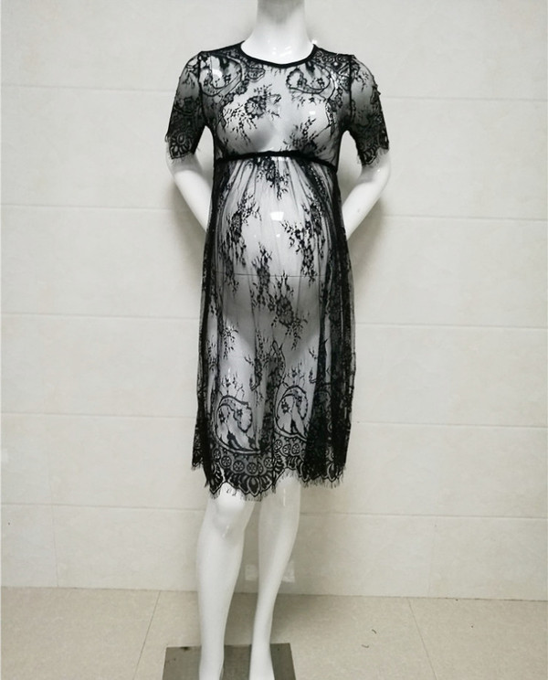 Lace hook flower maternity skirt Q119-CJNSSYLY02264