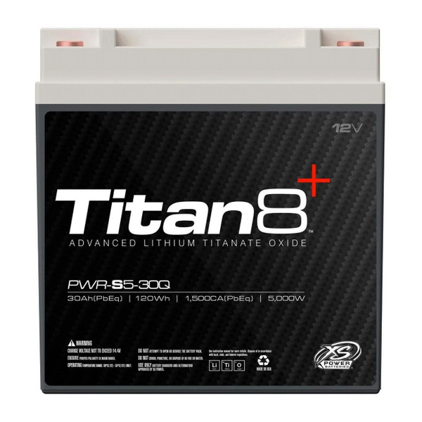 XS Power Titan-8 Lithium Battery 5000 Watts / 30Ah M119-PWRS530Q