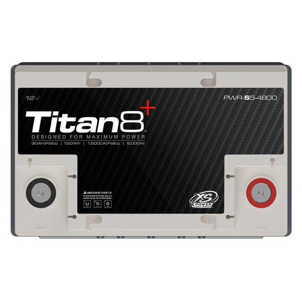 XS Power Titan 8 Lithium Battery 5000 Watts / 30Ah M119-PWRS54800
