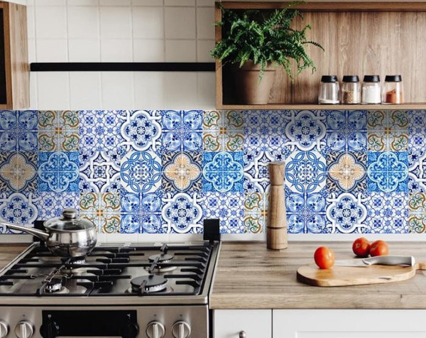 4" X 4" Dianna Mutli Mosaic Peel And Stick Tiles N270-390668