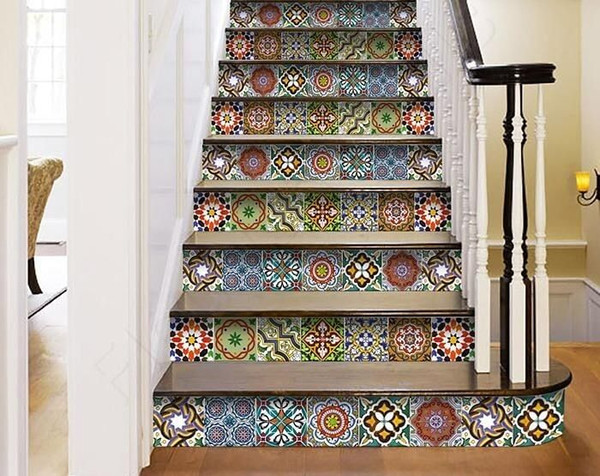 6" X 6" Mediterranean Mash Mosaic Peel and Stick Tiles N270-399852