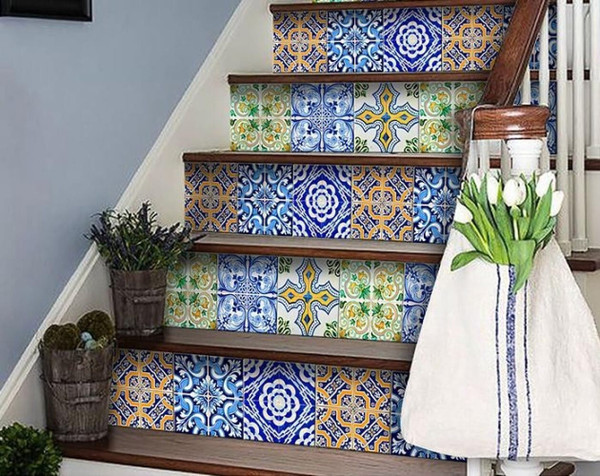6" X 6" Lima Multi Mosaic Peel and Stick Tiles N270-400312