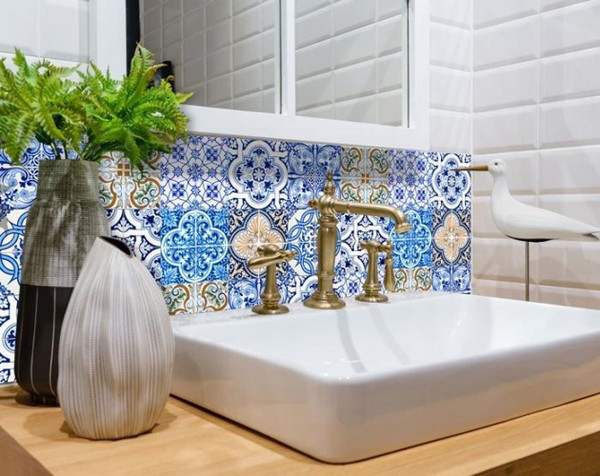 5" X 5" Dianna Mutli Mosaic Peel And Stick Tiles N270-390669