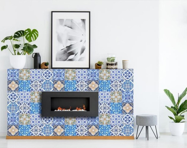 5" X 5" Dianna Mutli Mosaic Peel And Stick Tiles N270-390669