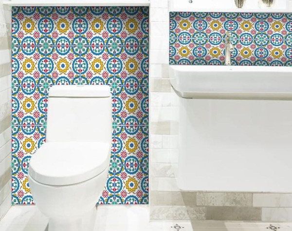 8" X 8" Raffia Gia  Removable Peel and Stick Tiles N270-400414