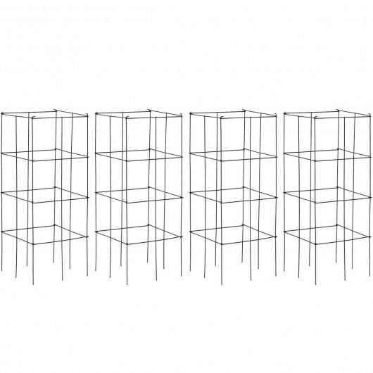 4 Pack Garden Trellis for Climbing Plants for Flower Vegetable B593-OP70494