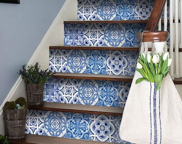 4" X 4" Bluebell Lina Removable Peel And Stick Tiles N270-400300