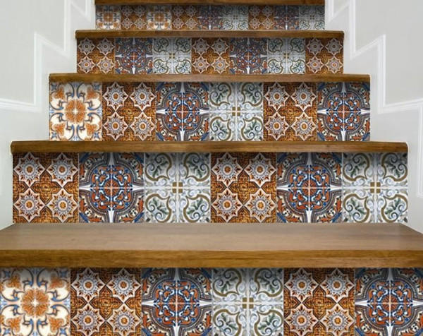 8" X 8" Rustico Linda Removable Peel and Stick Tiles N270-400279