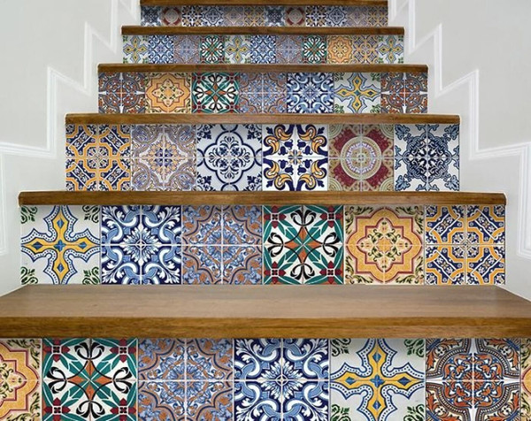 7" X 7" Addina Mutli Mosaic Peel and Stick Tiles N270-400383