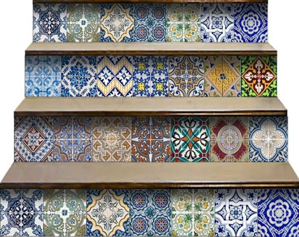 4" X 4" Randy Mutli Mosaic Peel And Stick Tiles N270-400355