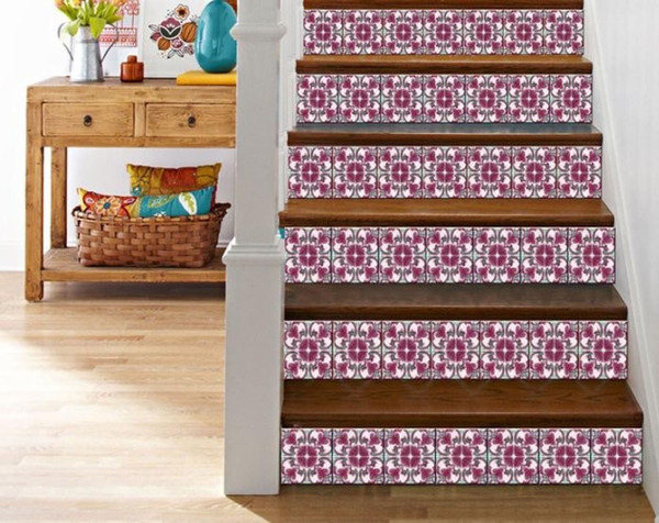 4" X 4" Rosa Pink Lea Removable Peel And Stick Tiles N270-400230