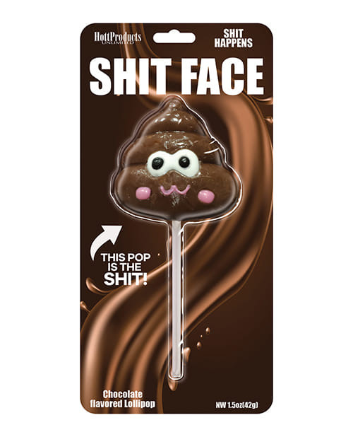 Shit Face Chocolate Flavored Poop Pop X615-HP3304
