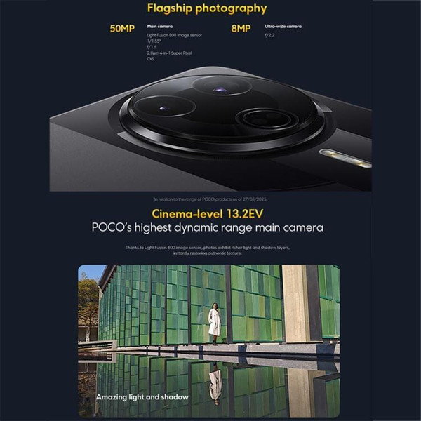 [HK Warehouse] Xiaomi POCO F7 Pro Global, 12GB+256GB, In-screen Fingerprint, 6.67 inch Xiaomi Hyper D783-MPH3014B