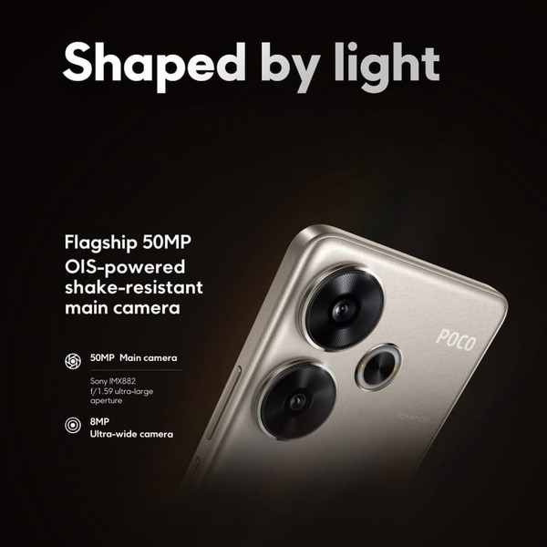 [HK Warehouse] Xiaomi POCO F6 Global, 12GB+512GB, In-screen Fingerprint, 6.67 inch Xiaomi HyperOS S D783-MPH2981B