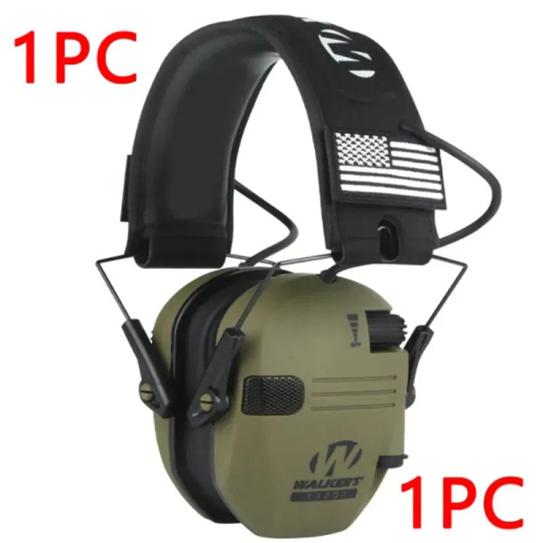 Color: Navy Blue - 2024 Earmuffs Active Headphones for Shooting Electronic Hearing Protection Ear P F640-12000039293086891