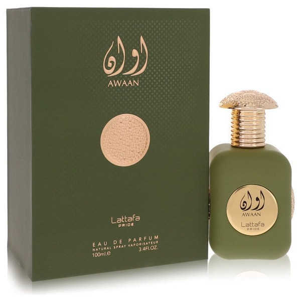 Lattafa Pride Awaan by Lattafa Eau De Parfum Spray (Unisex) 3.4 oz (Men) V728-563529