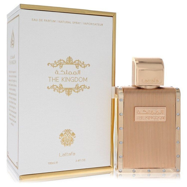 Lattafa The Kingdom by Lattafa Eau De Parfum Spray 3.4 oz (Men) V728-566994